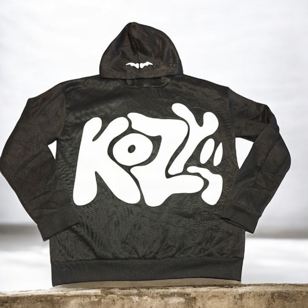 Y2K kozy Black hoodie Size XL